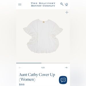 TBBC NWT Aunt Cathy Cover Up